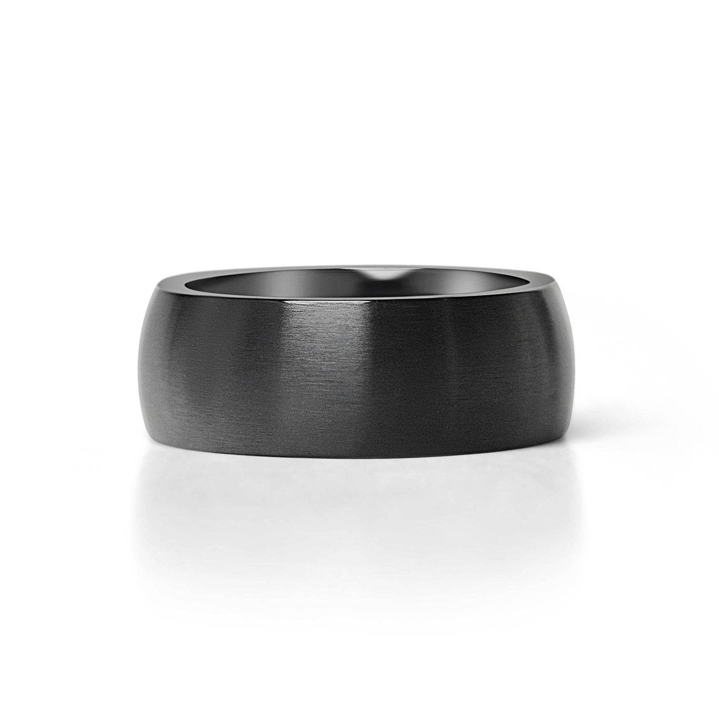 Black Matte Stainless Steel Ring