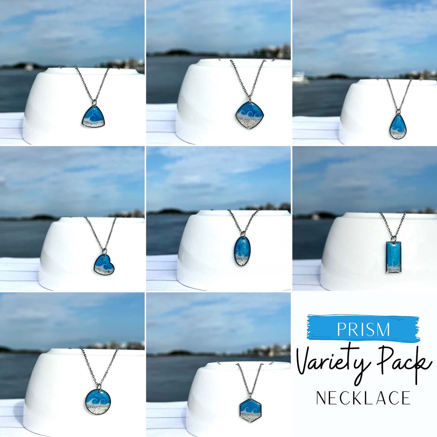 Custom Necklace Variety Pack | Beach Sand