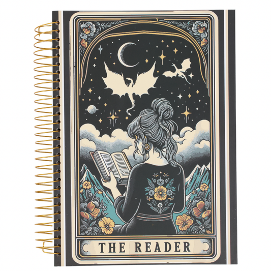 "The Reader" Spiral Notebook