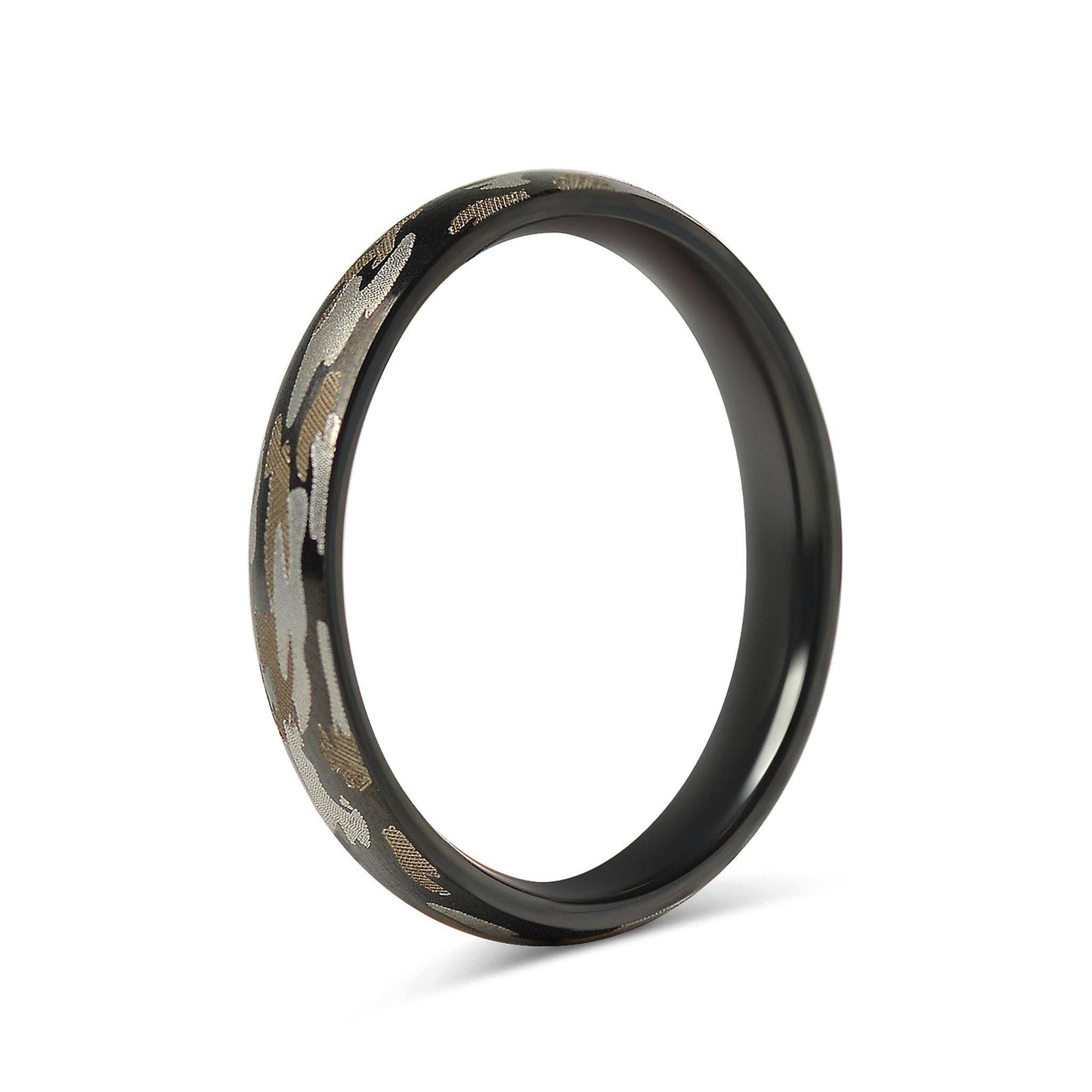 Camouflage Stainless Steel Ring