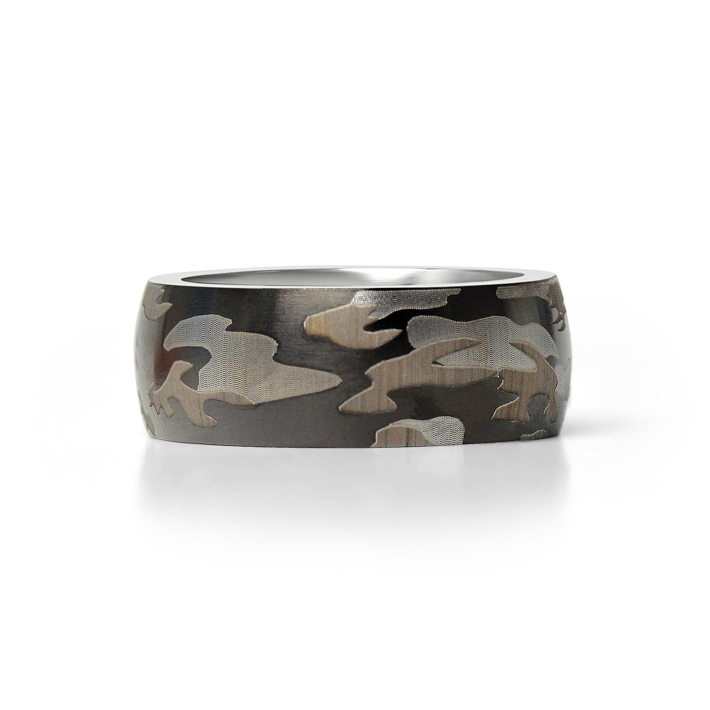 Camouflage Stainless Steel Ring