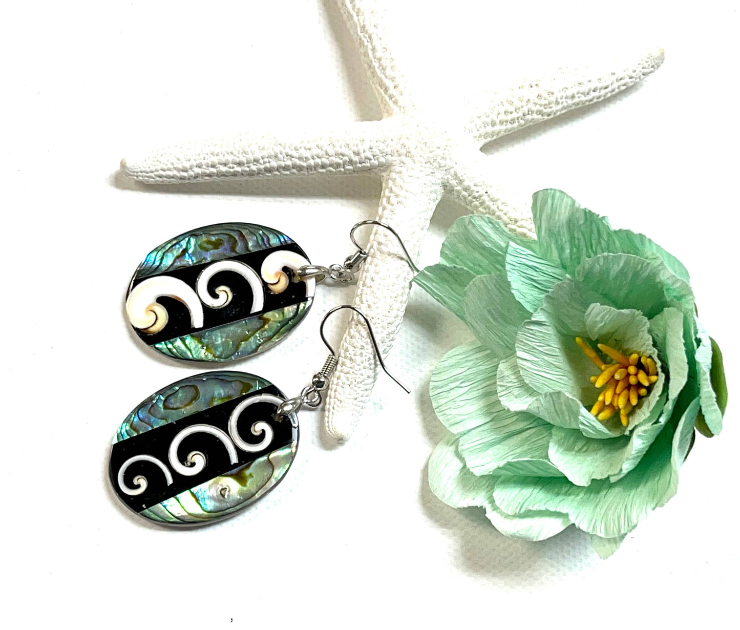 Abalone Shell Earring