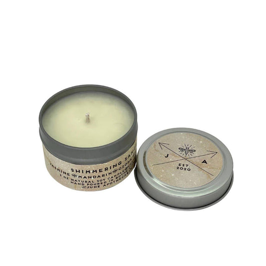 Shimmering Sands 4oz Travel Candle