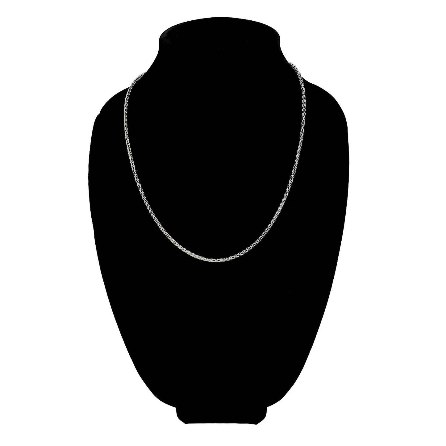 Stainless Steel Round Snake Chain Necklace