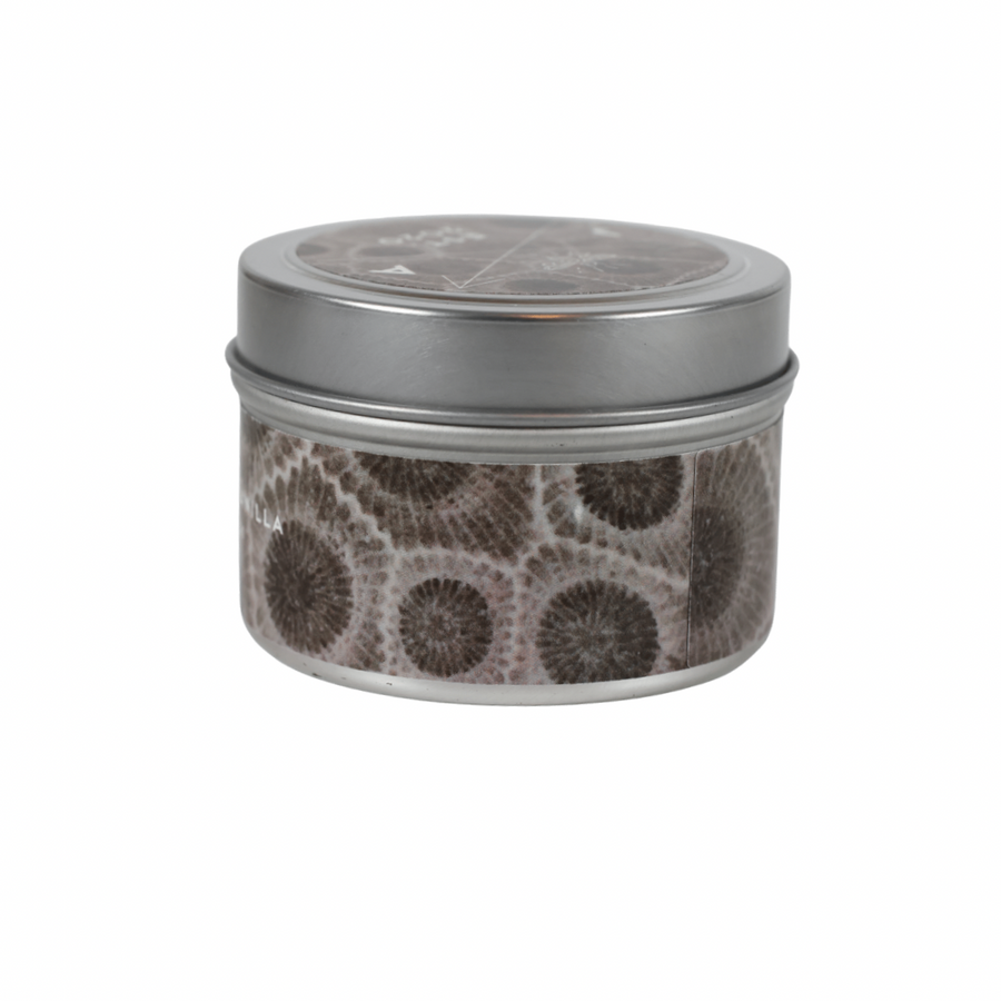 Petoskey Stones 4oz Travel Candle- Michigan