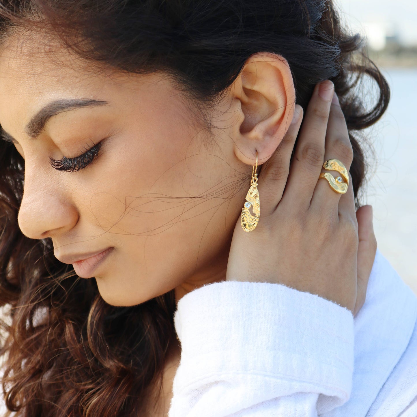 Haven Earrings - Gold