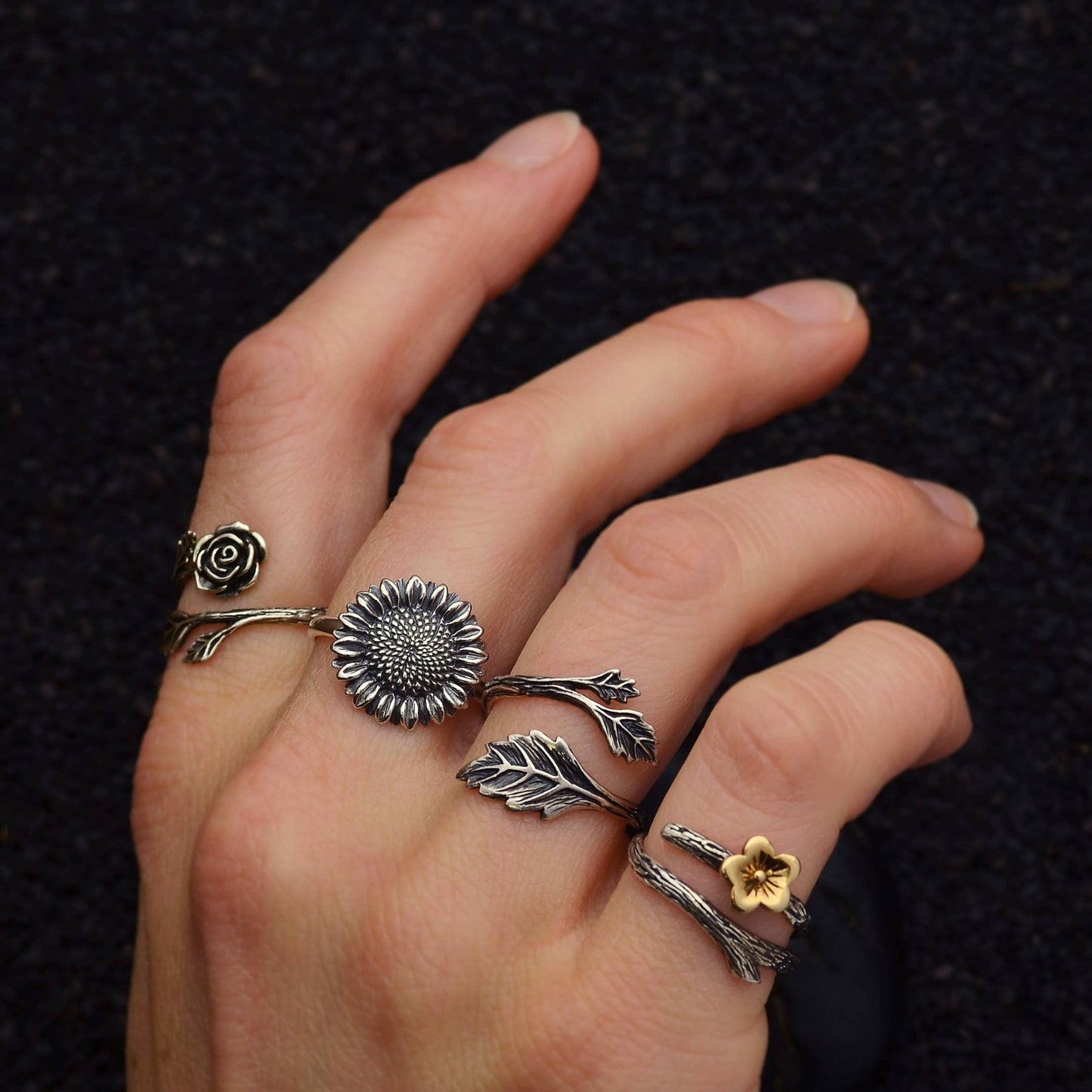 Sunflower Ring