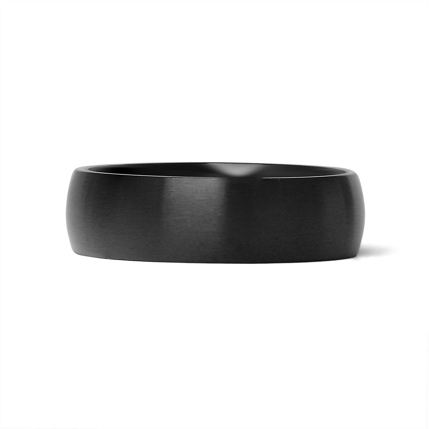 Black Matte Stainless Steel Ring