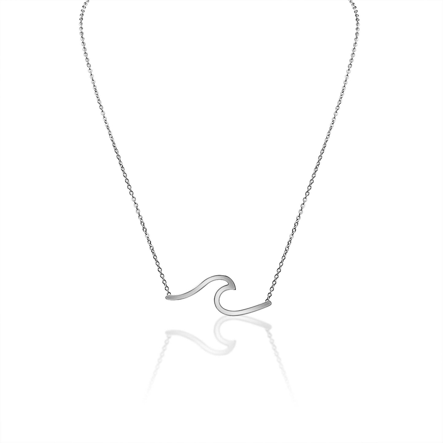 Wave Stainless Steel Necklace