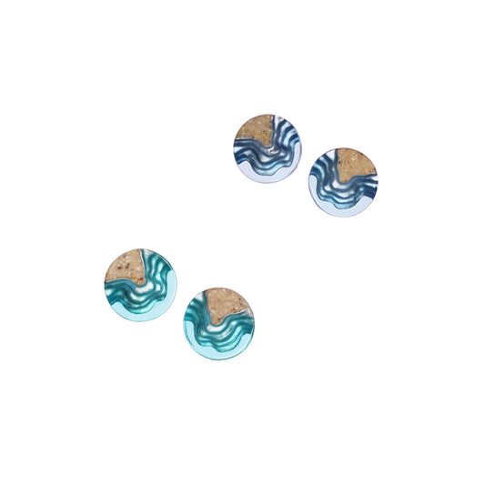 Shoal Stud Earrings